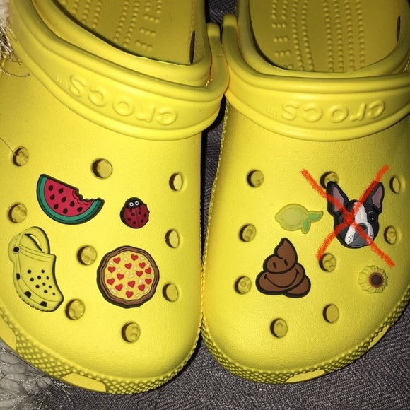sunflower croc jibbitz